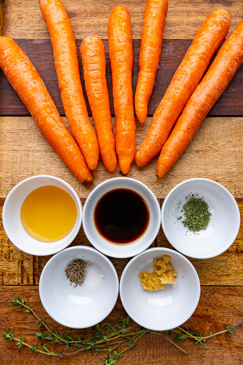 Honey Balsamic Roasted Carrots Honey Balsamic Roasted Carrots