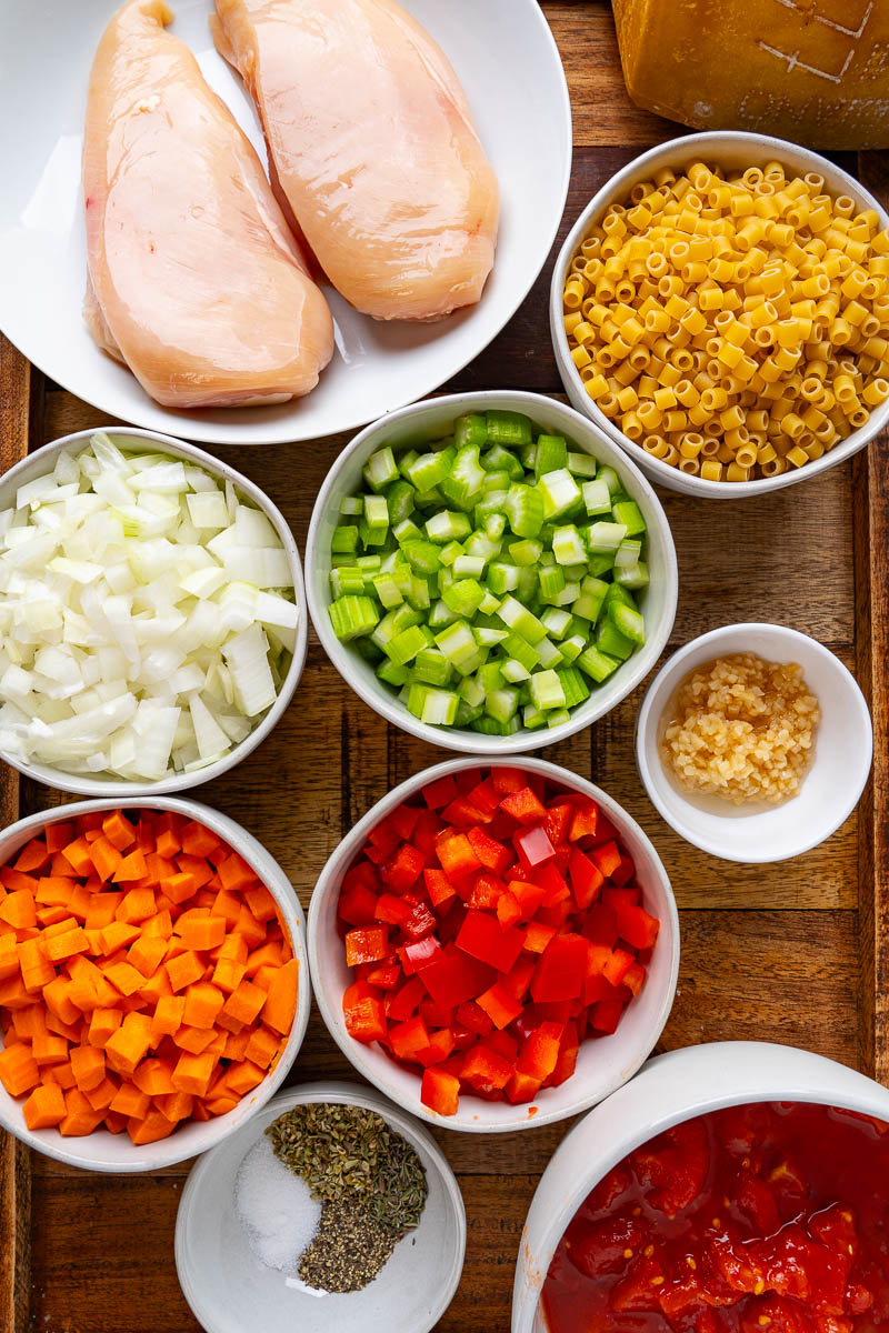 Italian Style Chicken Noodle Soup Italian Style Chicken Noodle Soup