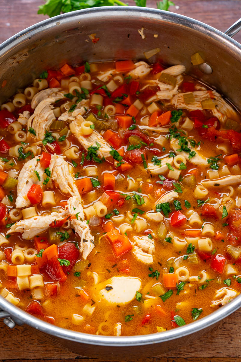 Italian Style Chicken Noodle Soup Italian Style Chicken Noodle Soup