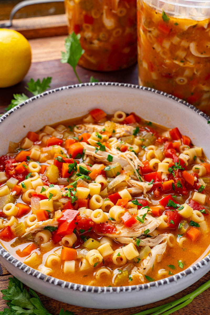 Italian Style Chicken Noodle Soup Italian Style Chicken Noodle Soup