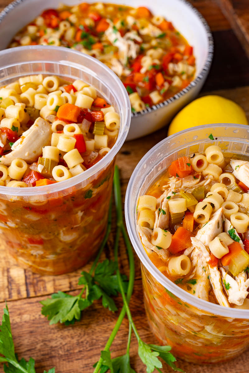 Italian Style Chicken Noodle Soup Italian Style Chicken Noodle Soup