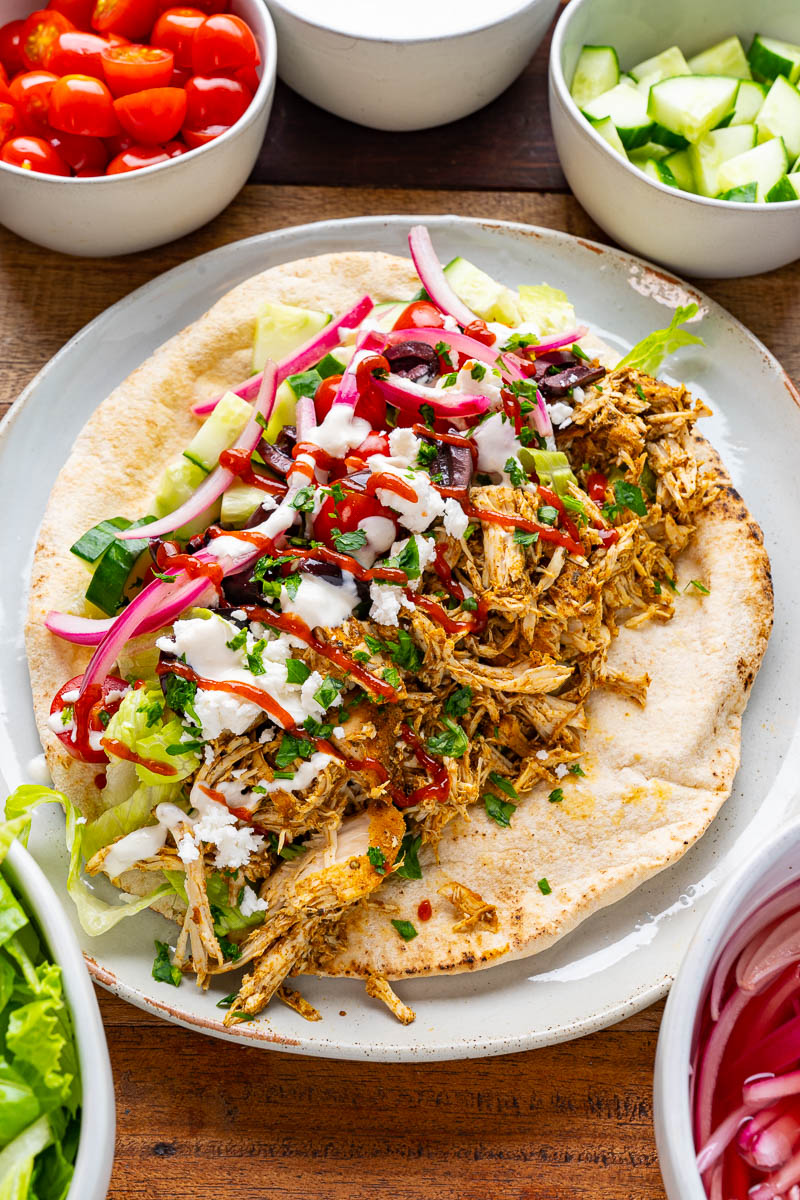 Slow Cooker Chicken Shawarma Slow Cooker Chicken Shawarma