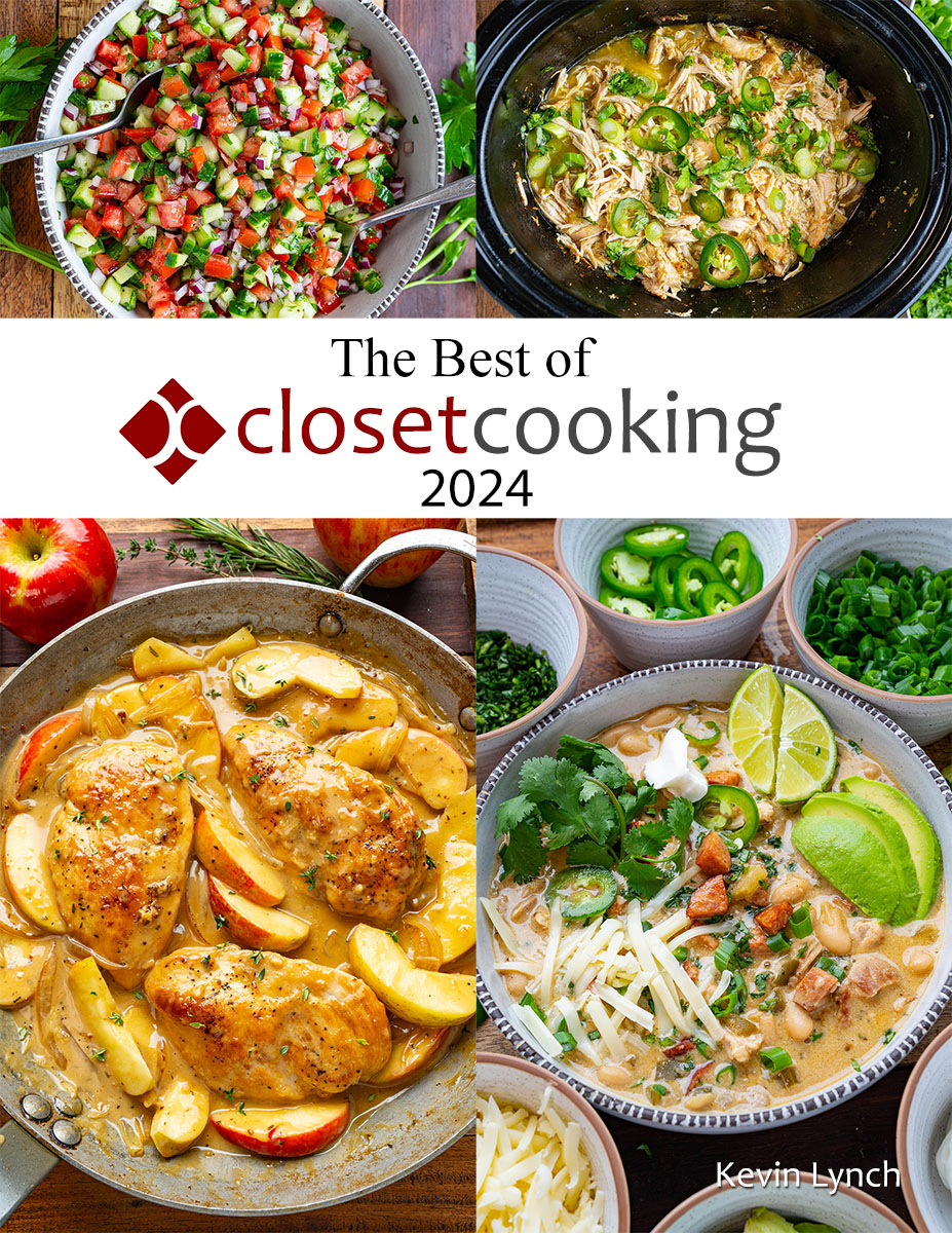 The Best of Closet Cooking 2024 Cookbook - Get your copy now!
