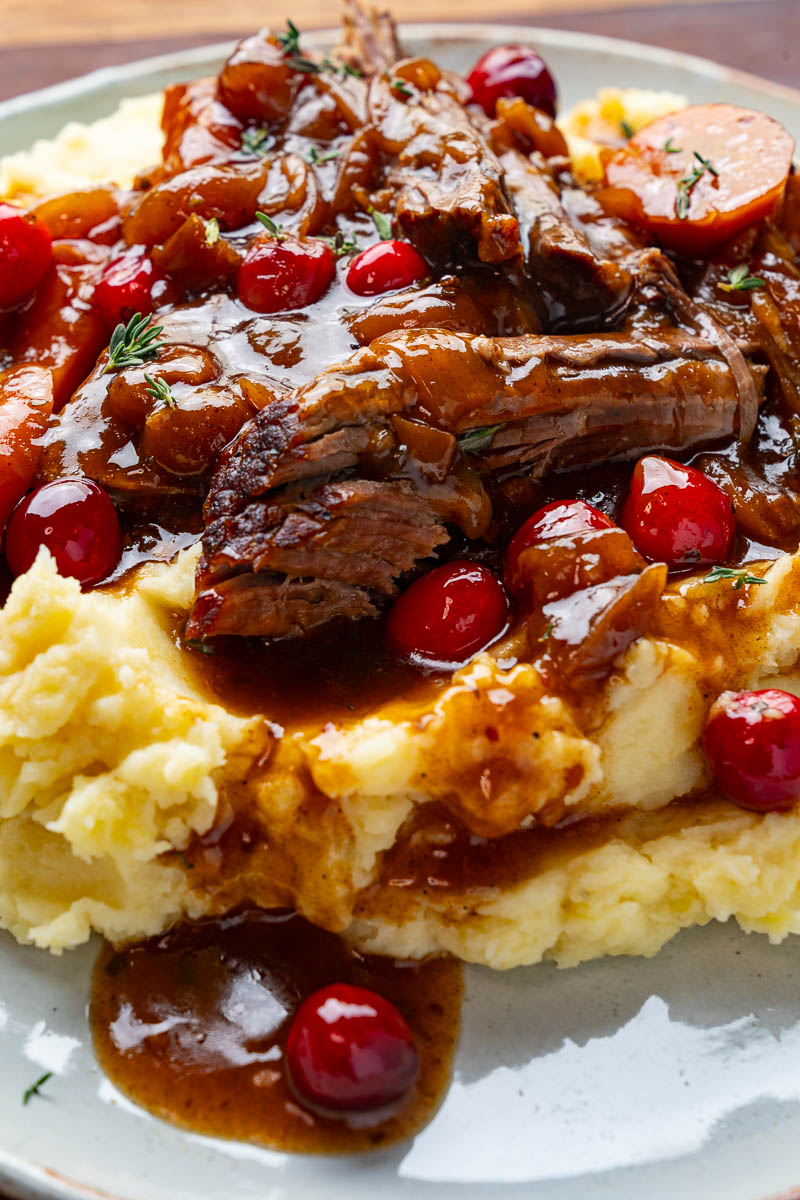 Cranberry Balsamic Roast Beef Cranberry Balsamic Roast Beef