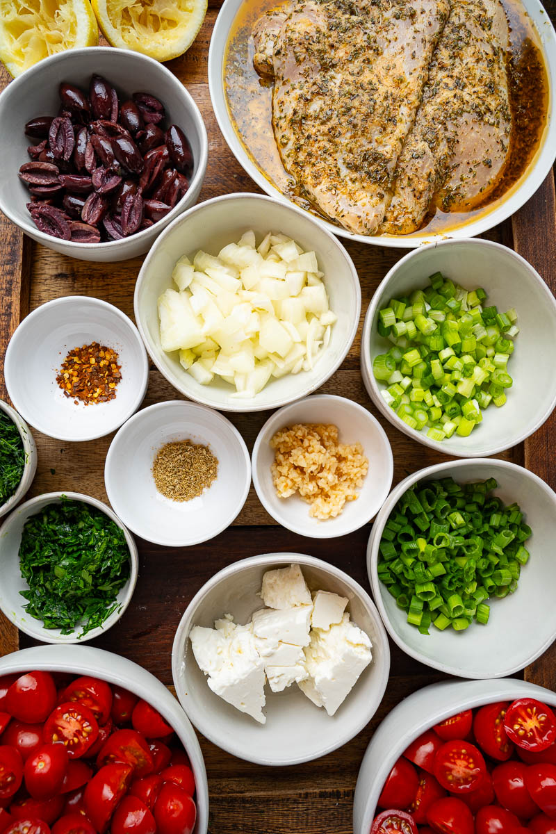 Greek Skillet Chicken Greek Skillet Chicken