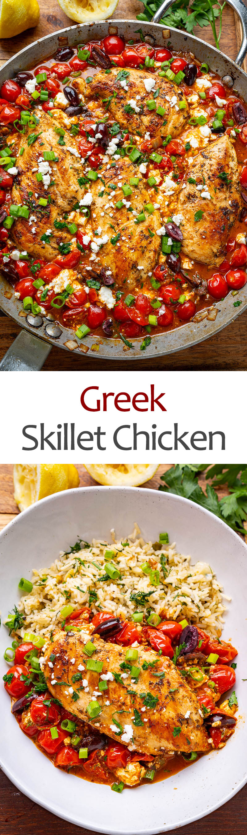 Greek Skillet Chicken Greek Skillet Chicken