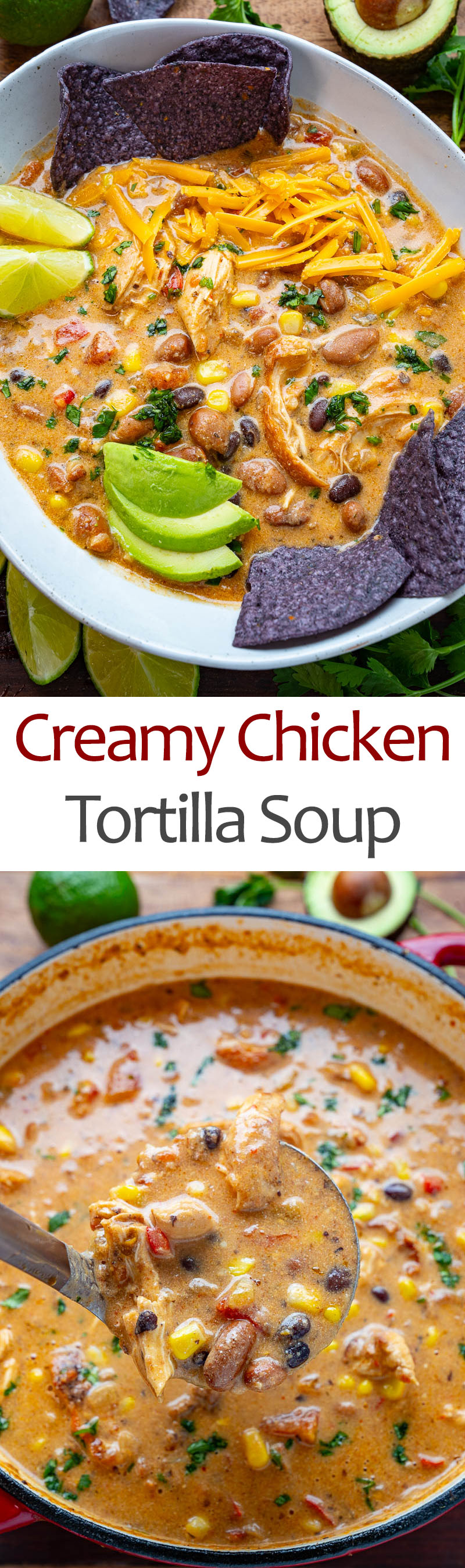 Creamy Chicken Tortilla Soup Creamy Chicken Tortilla Soup