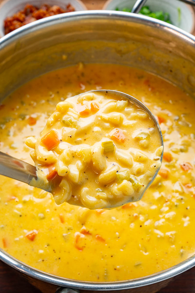 Mac and Cheese Soup Mac and Cheese Soup