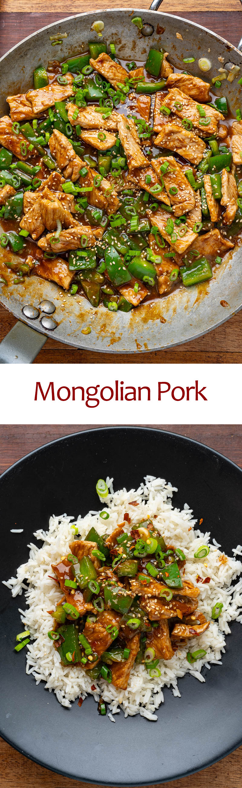 Mongolian Pork Mongolian Pork