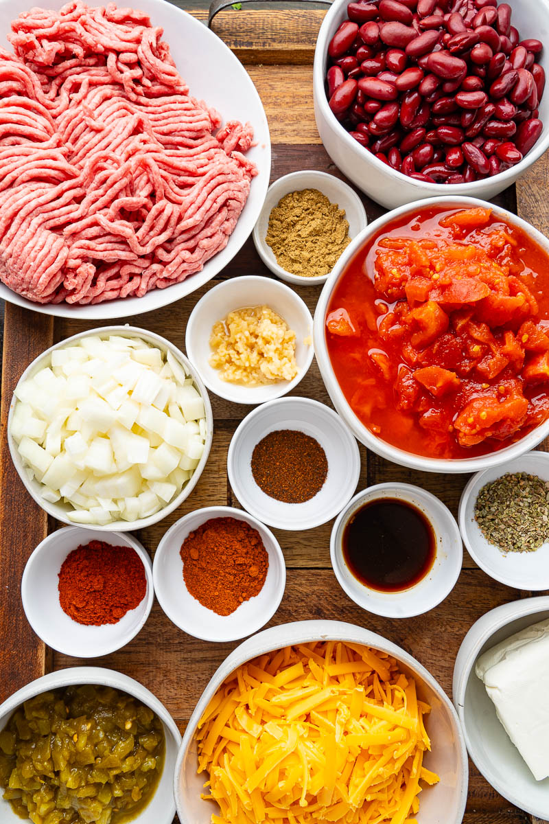 Queso Beef and Bean Chili Queso Beef and Bean Chili