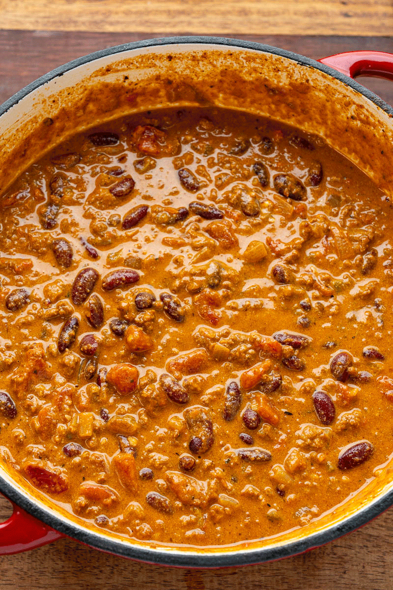 Queso Beef and Bean Chili Queso Beef and Bean Chili