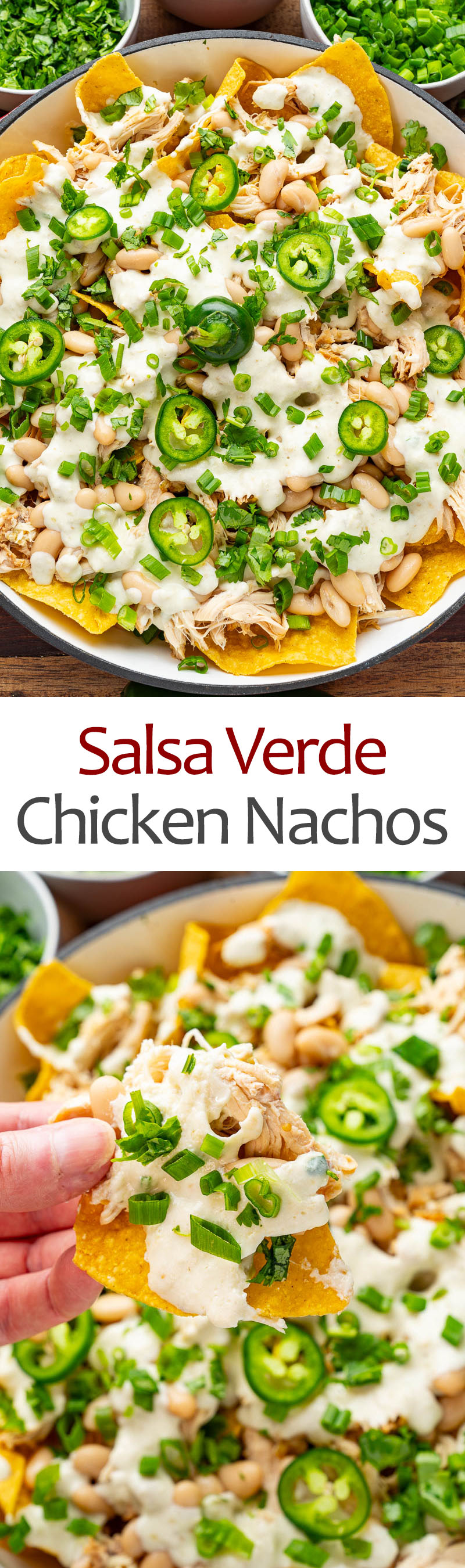 Salsa Verde Chicken Nachos Salsa Verde Chicken Nachos