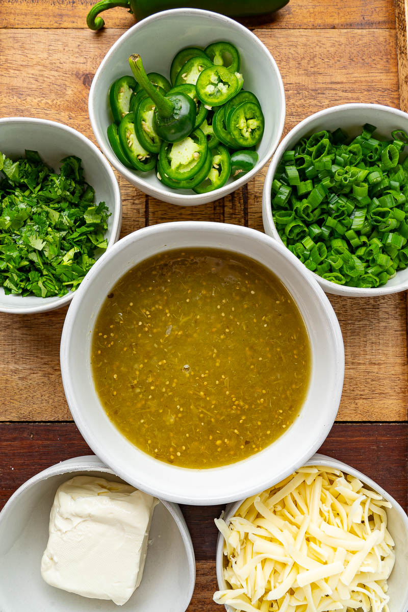 Salsa Verde Queso Salsa Verde Queso