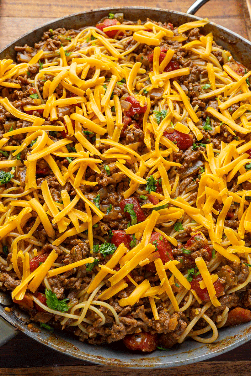 Taco Spaghetti Taco Spaghetti