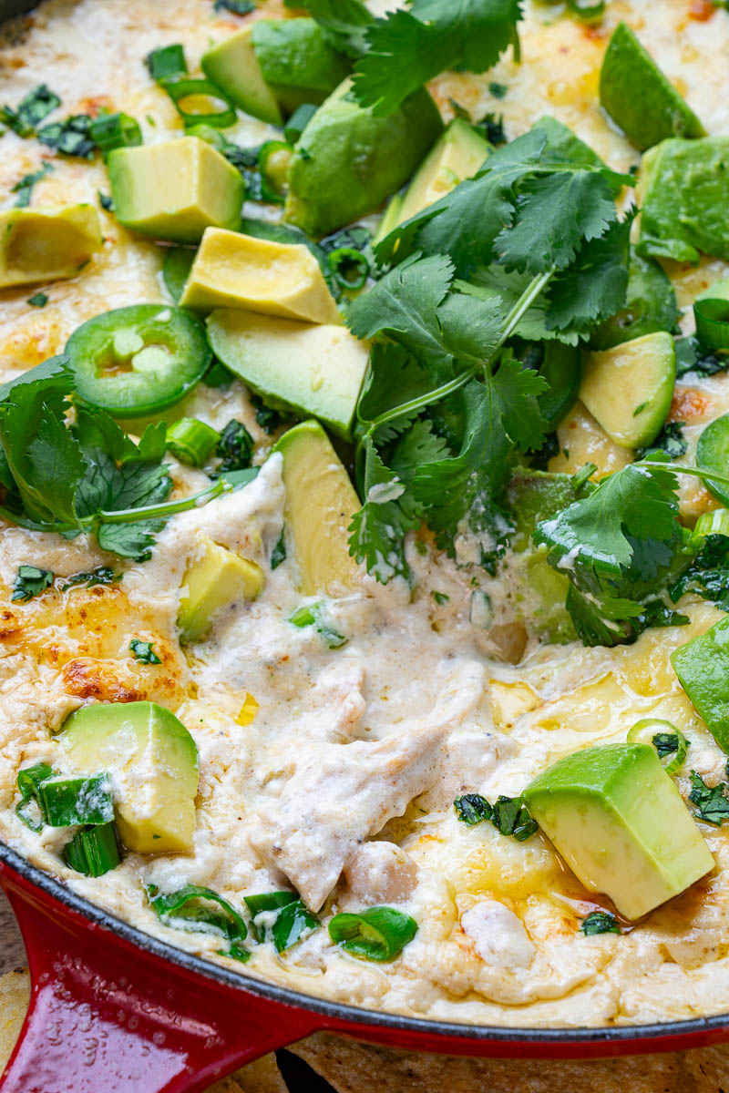 White Chili Chicken Cheese Dip White Chili Chicken Cheese Dip