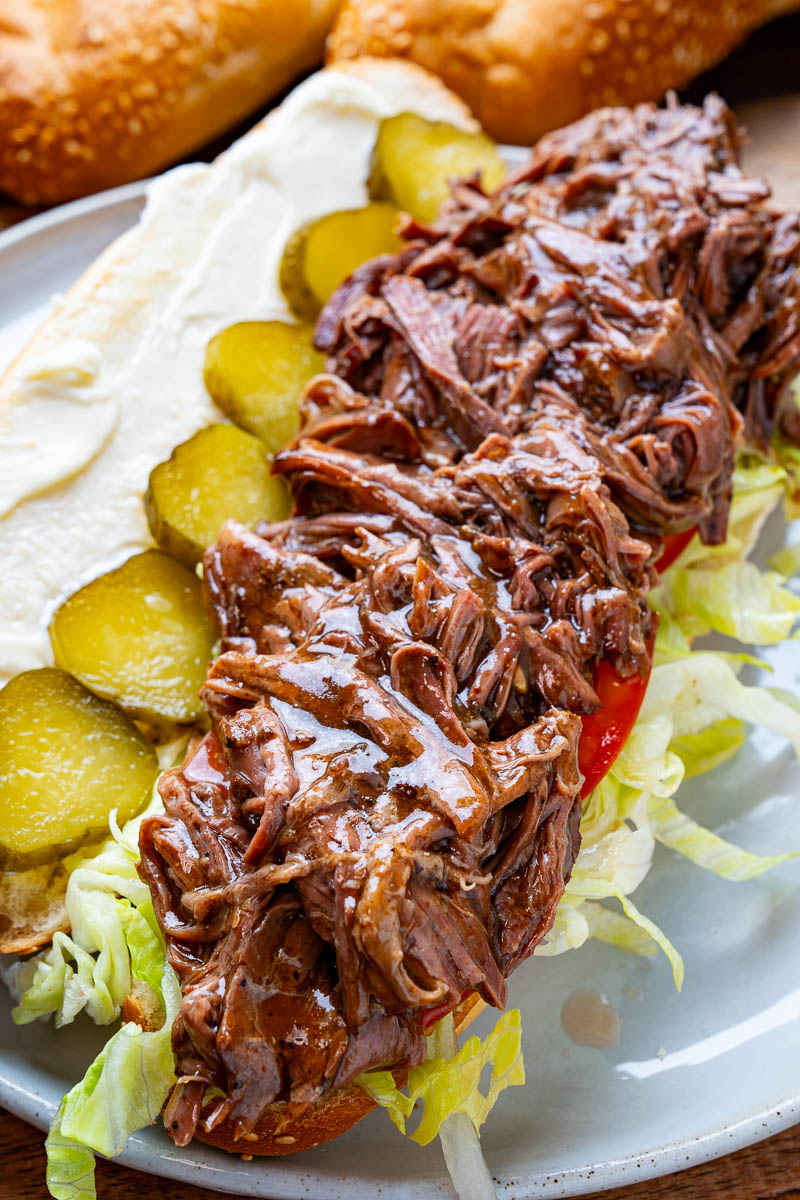 Cajun Roast Beef Po Boy Cajun Roast Beef Po Boy