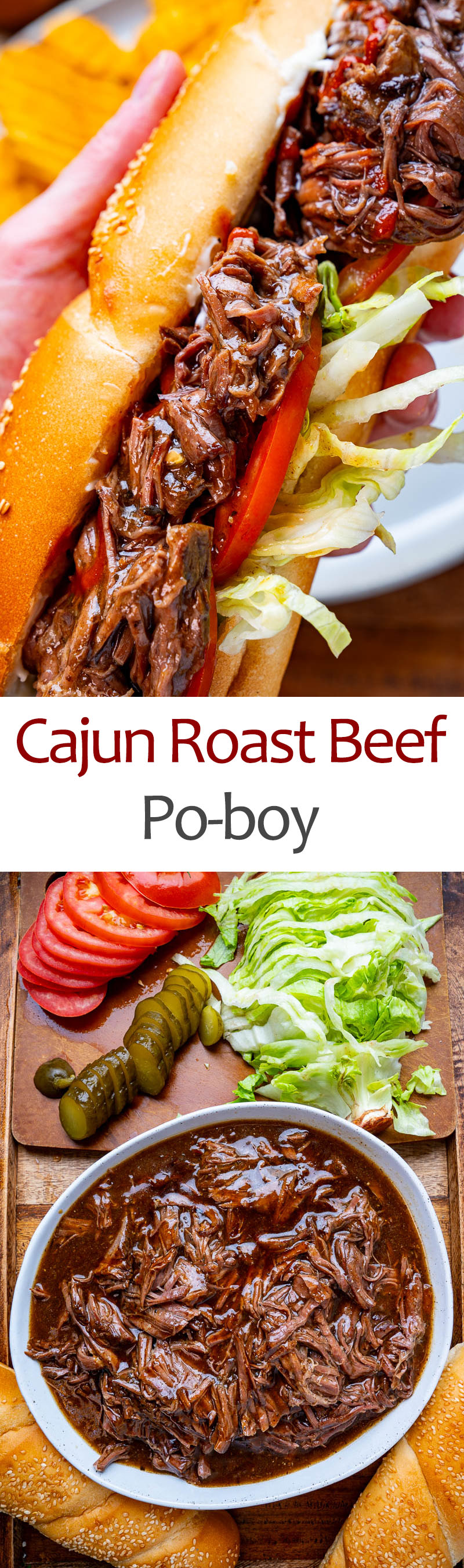 Cajun Roast Beef Po Boy Cajun Roast Beef Po Boy
