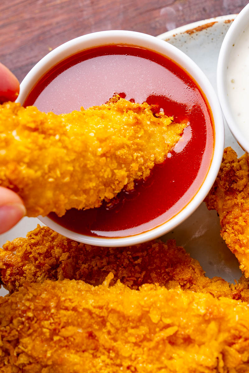 Crispy Baked Honey Buffalo Chicken Crispy Baked Honey Buffalo Chicken