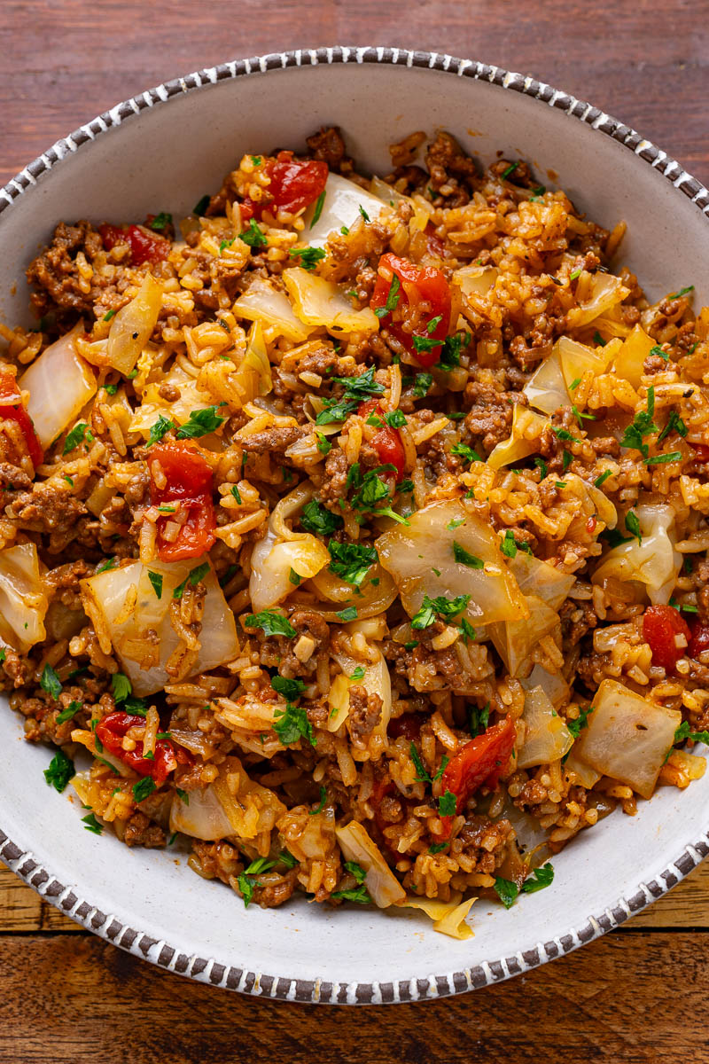 Deconstructed Skillet Stuffed Cabbage Rolls Deconstructed Skillet Stuffed Cabbage Rolls