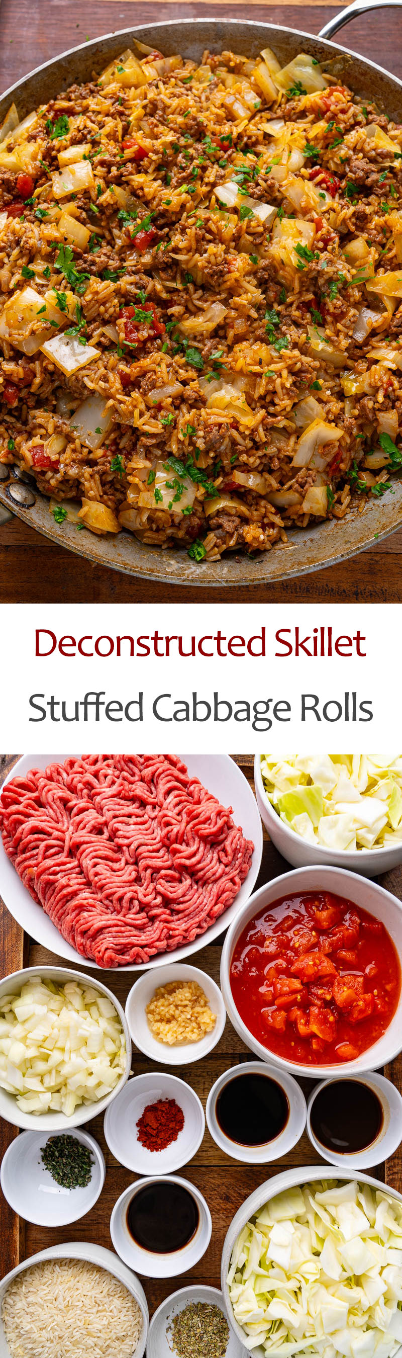 Deconstructed Skillet Stuffed Cabbage Rolls Deconstructed Skillet Stuffed Cabbage Rolls