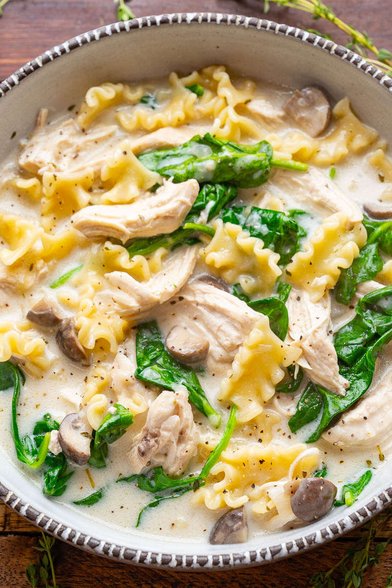 White Lasagna Soup White Lasagna Soup