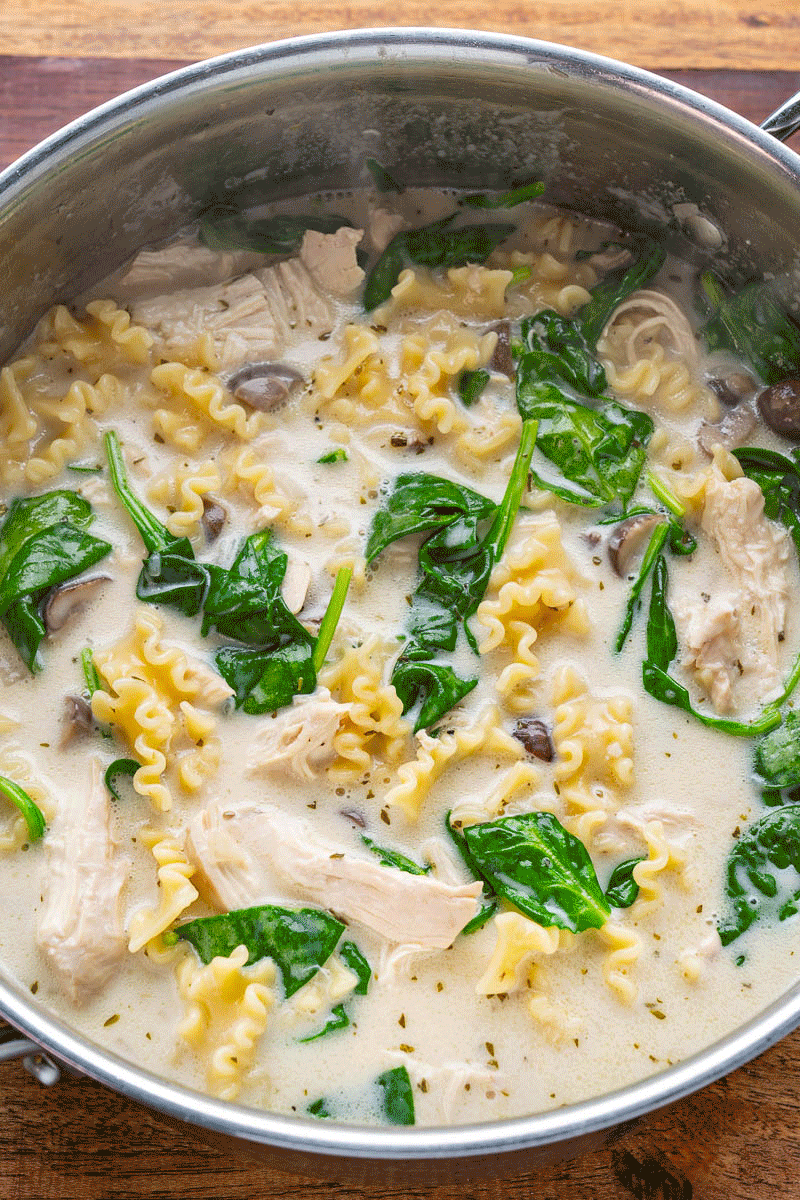 White Lasagna Soup White Lasagna Soup