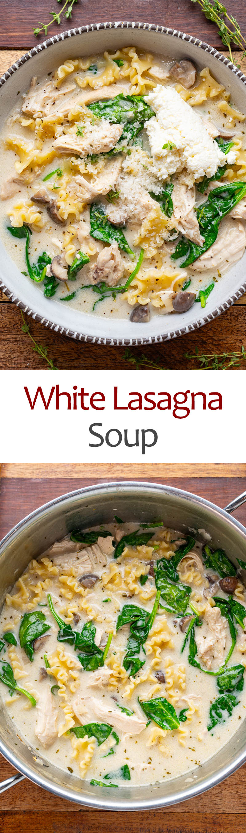 White Lasagna Soup White Lasagna Soup