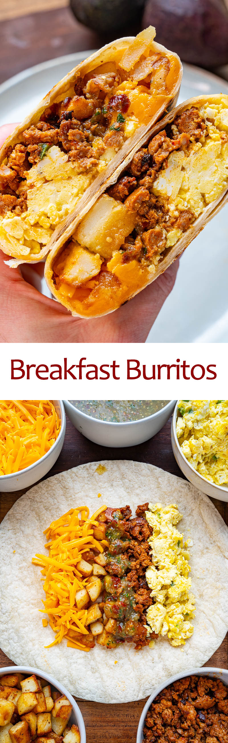 Breakfast Burritos Breakfast Burritos