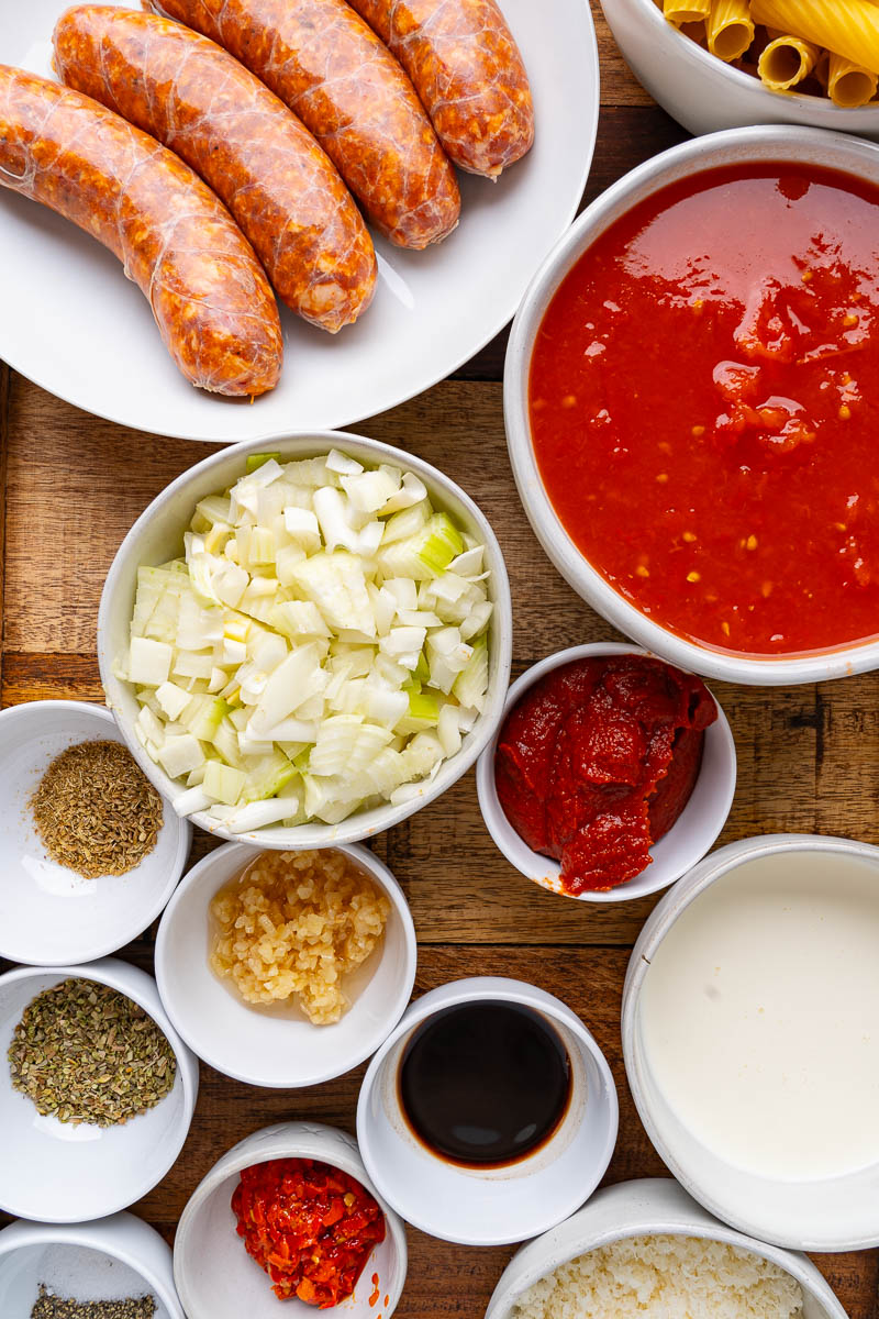 Creamy Tomato Italian Sausage Pasta Creamy Tomato Italian Sausage Pasta