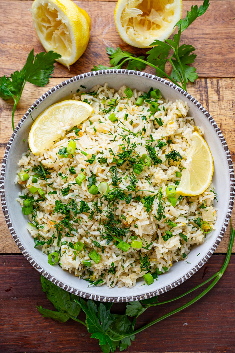 Greek Lemon Rice Greek Lemon Rice