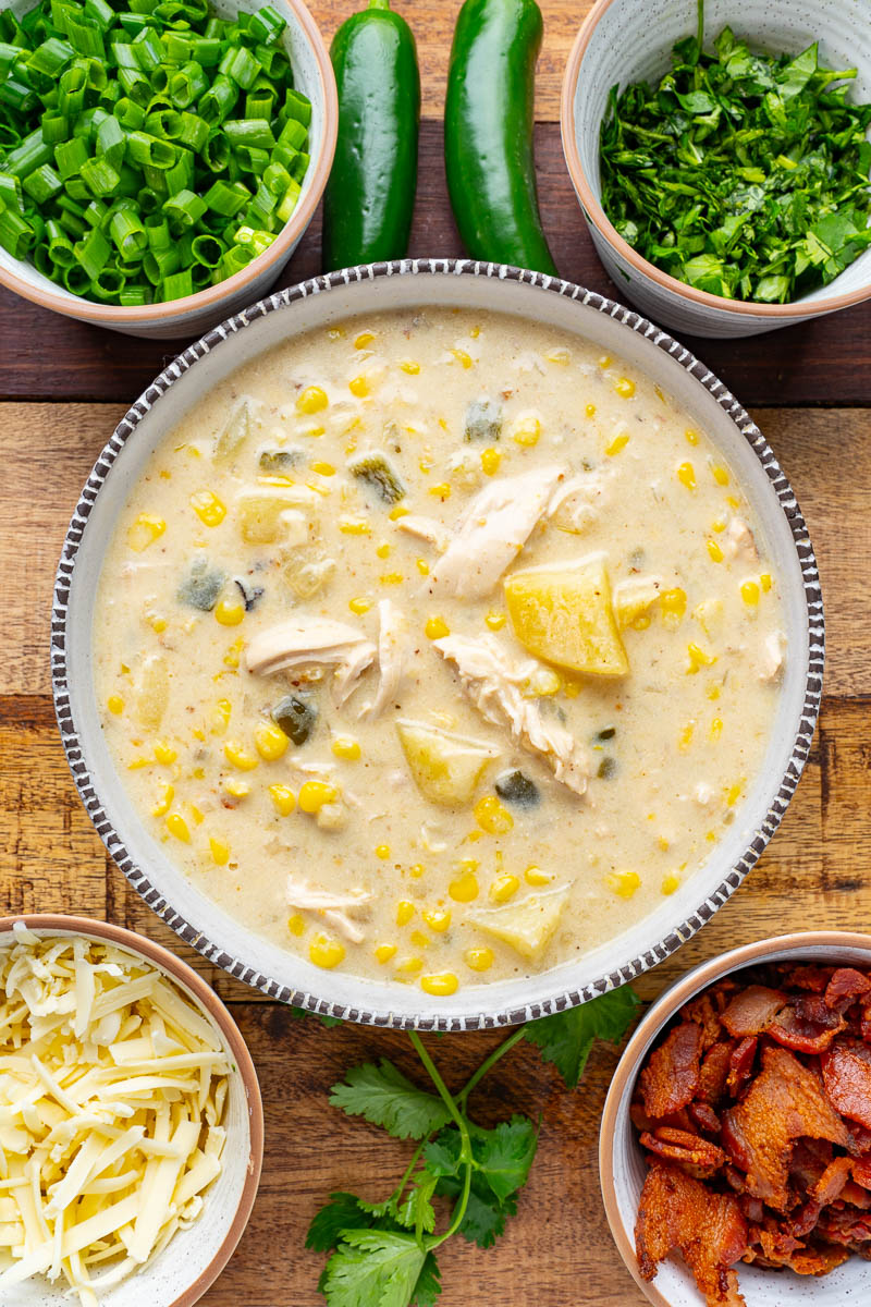 White Chicken Chili Corn Chowder White Chicken Chili Corn Chowder