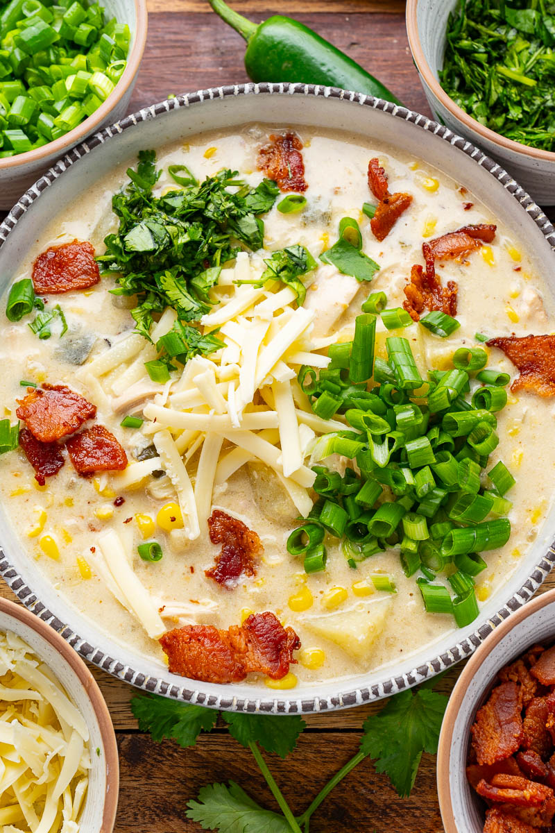 White Chicken Chili Corn Chowder White Chicken Chili Corn Chowder