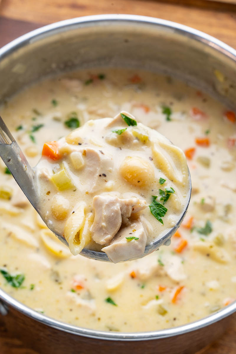 Chicken Alfredo Soup Chicken Alfredo Soup