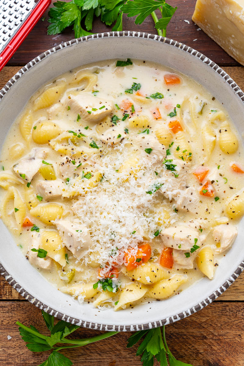 Chicken Alfredo Soup Chicken Alfredo Soup