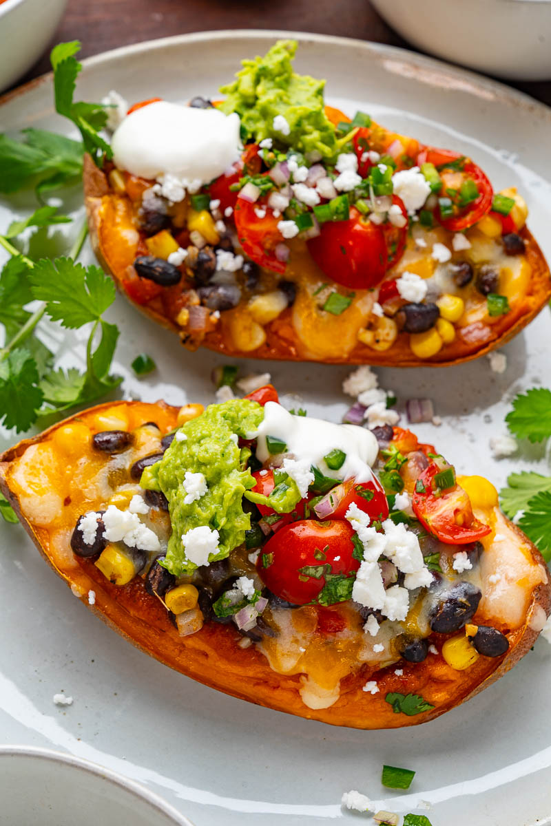 Mexican Stuffed Sweet Potatoes Mexican Stuffed Sweet Potatoes