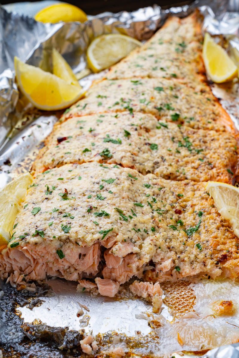 Garlic Butter Baked Salmon Garlic Butter Baked Salmon