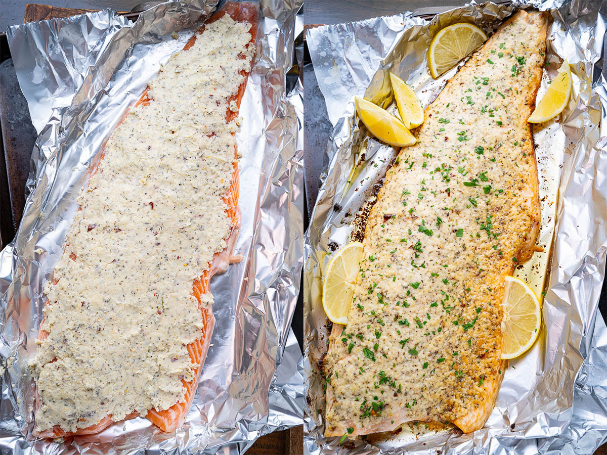 Garlic Butter Baked Salmon Garlic Butter Baked Salmon