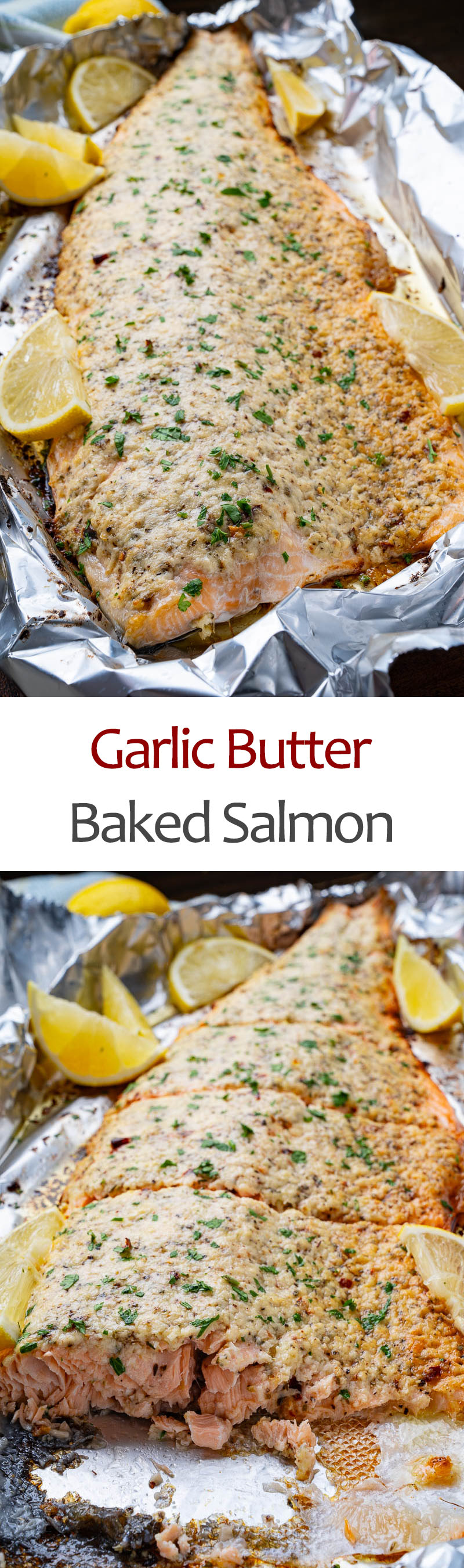 Garlic Butter Baked Salmon Garlic Butter Baked Salmon