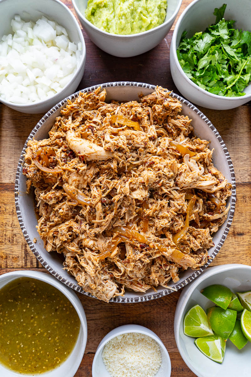 Chicken Barbacoa Tacos Chicken Barbacoa Tacos