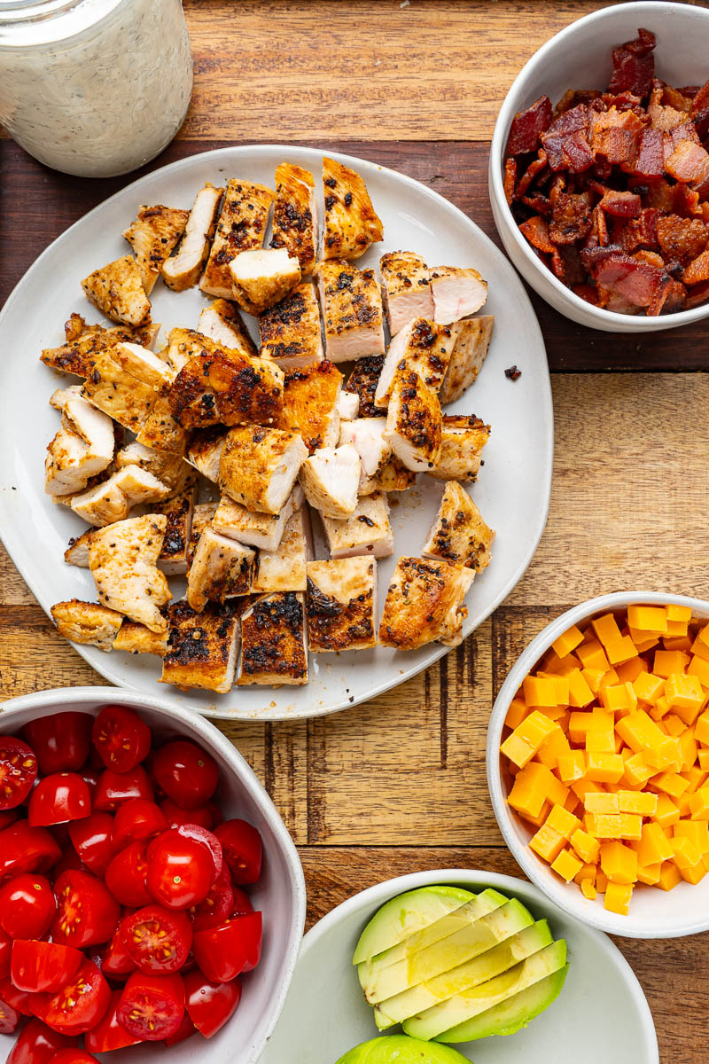 Chicken Bacon Ranch Pasta Salad Chicken Bacon Ranch Pasta Salad