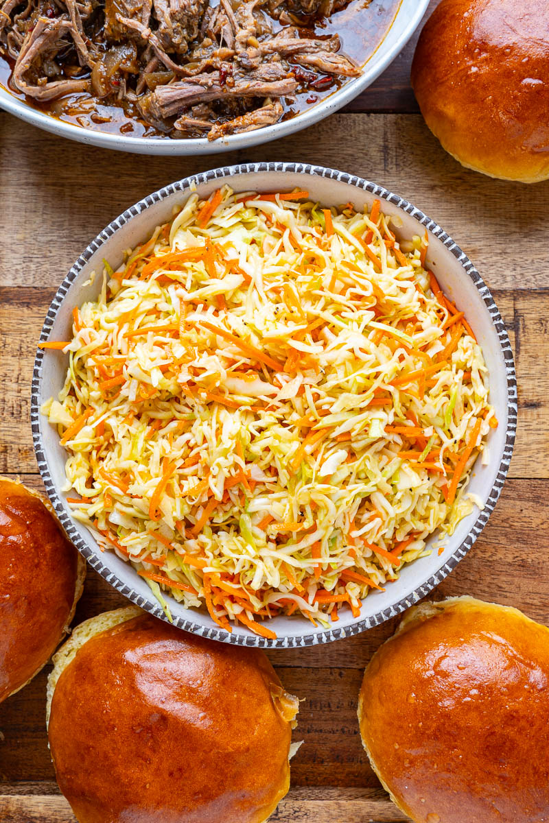 Vinegar Coleslaw