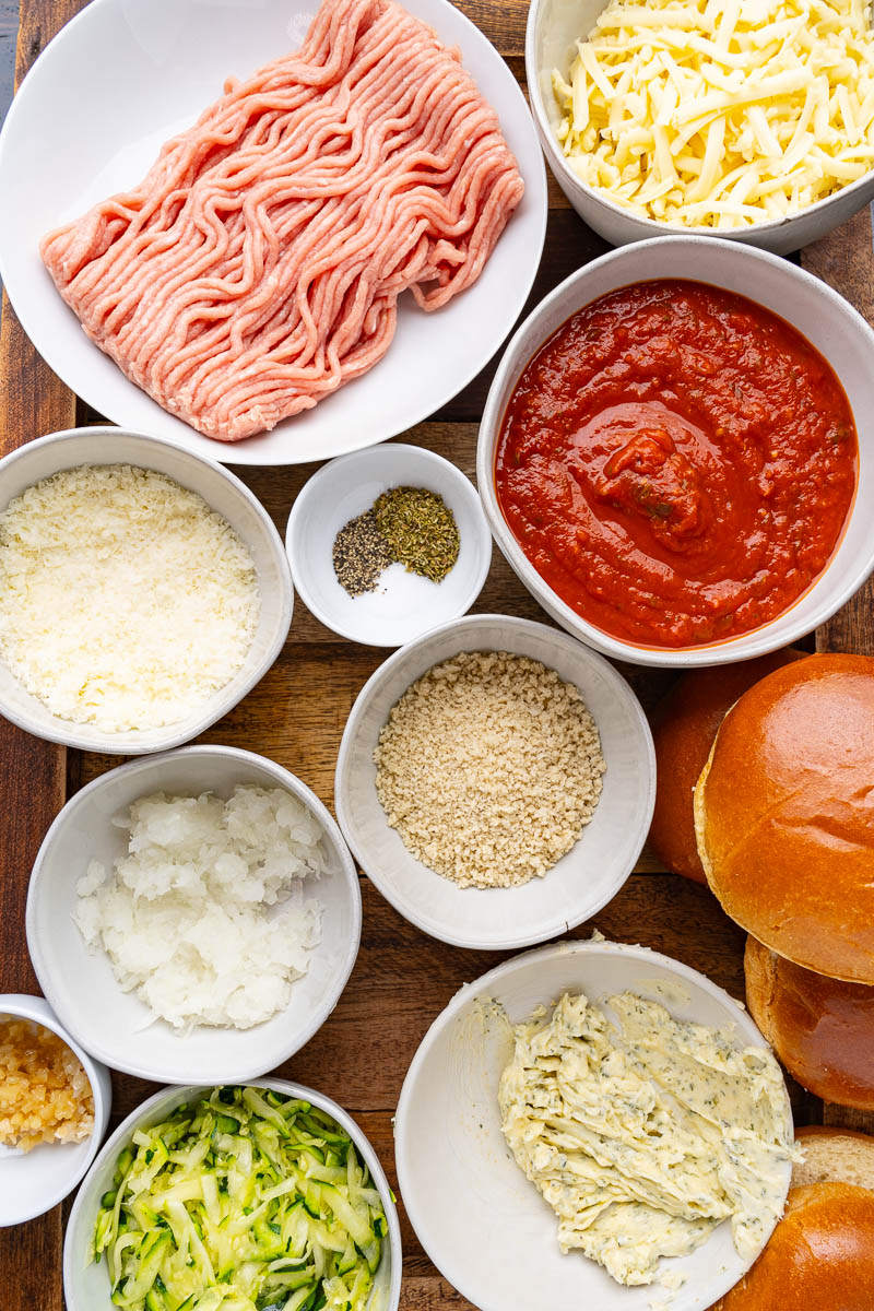 Chicken Parmesan Burgers Chicken Parmesan Burgers