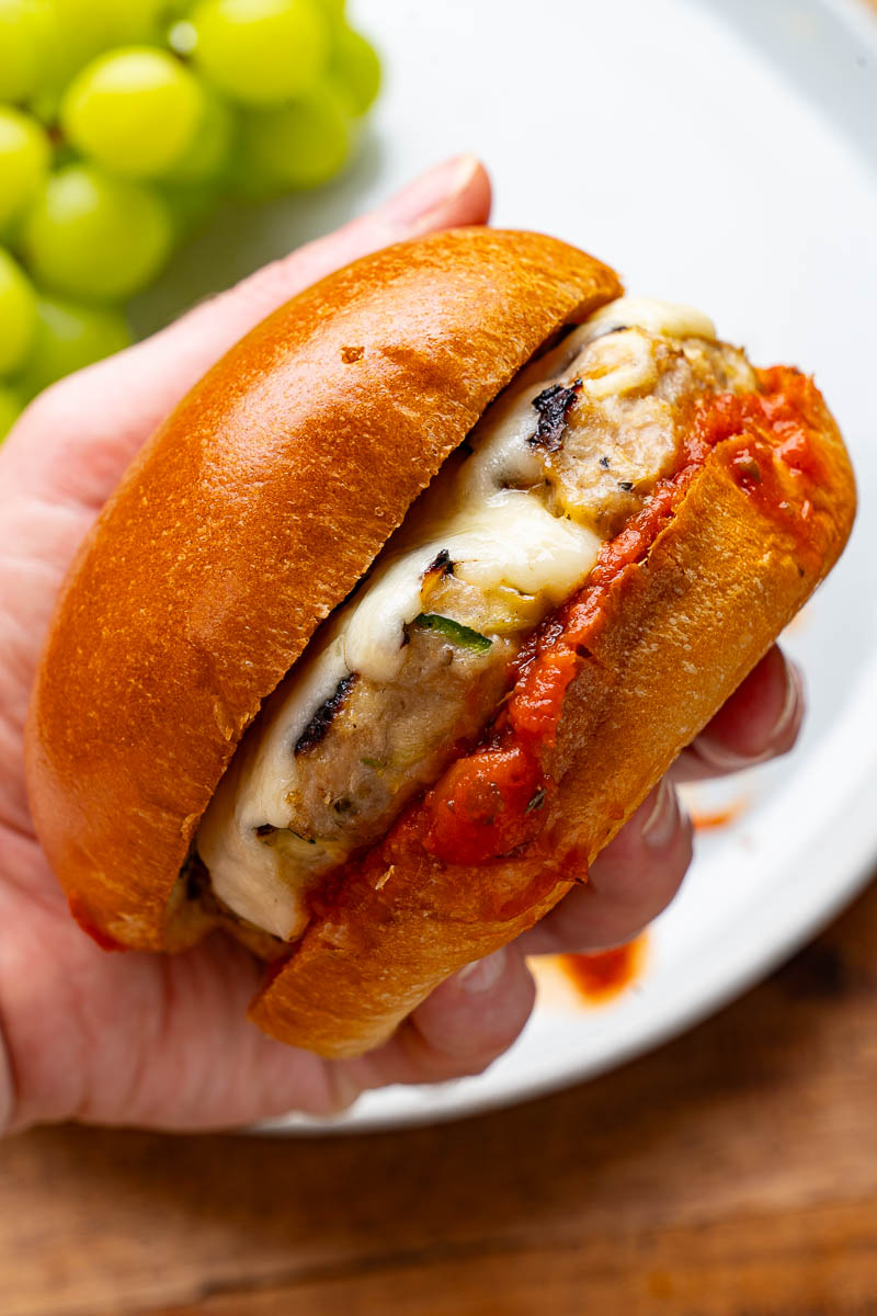 Chicken Parmesan Burgers Chicken Parmesan Burgers