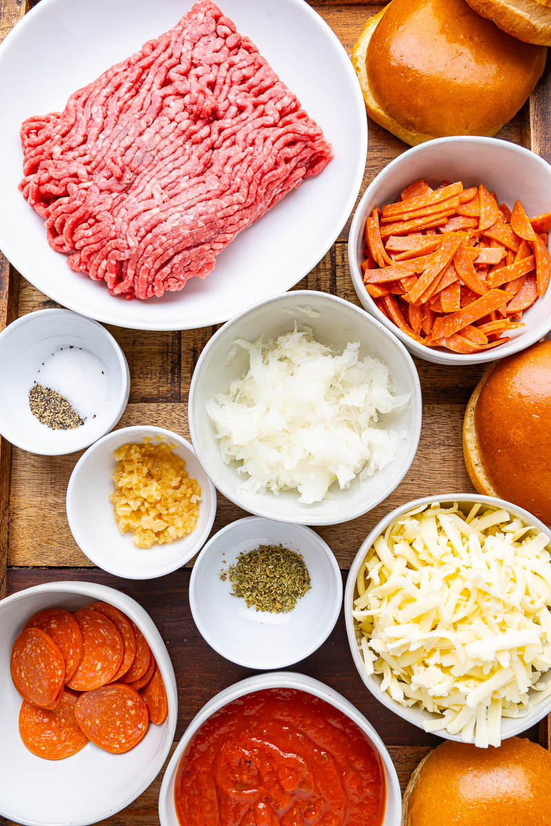 Pepperoni Pizza Burger Pepperoni Pizza Burger