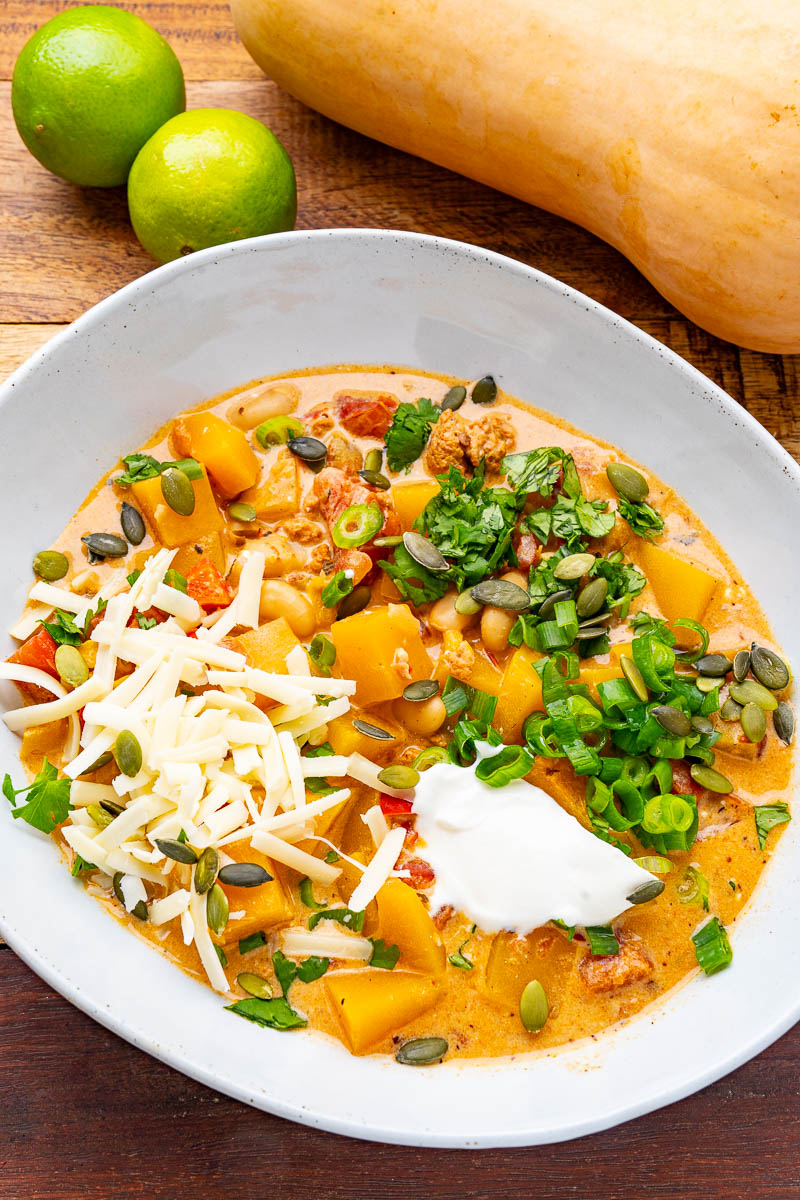 Butternut Squash and Chorizo Chili Butternut Squash and Chorizo Chili