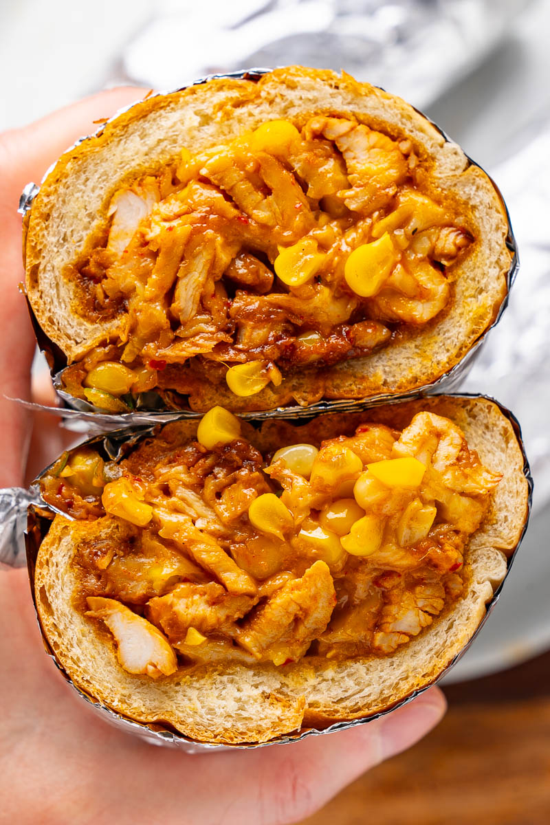 Korean Fire Chicken Sandwiches Korean Fire Chicken Sandwiches