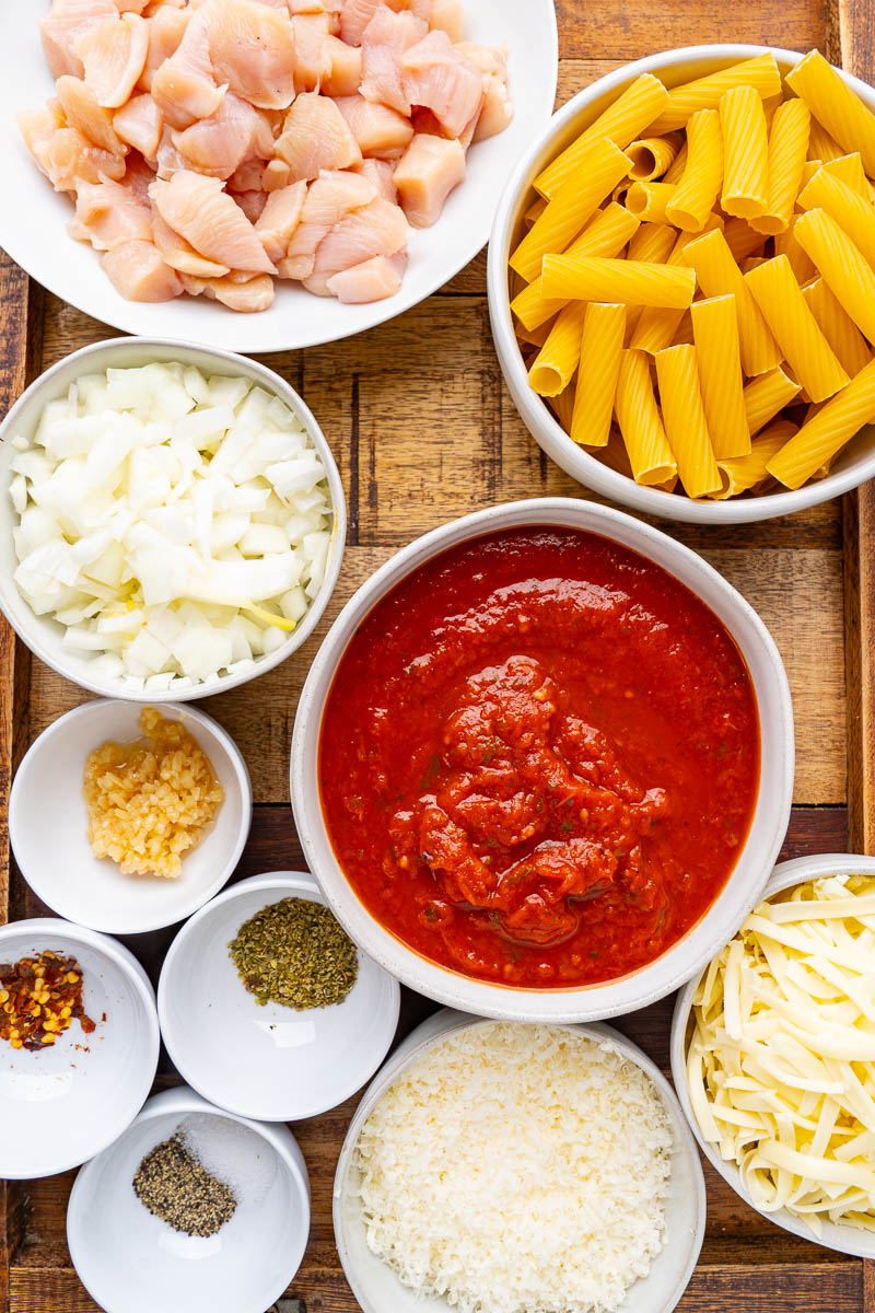 Chicken Parmesan Pasta Chicken Parmesan Pasta