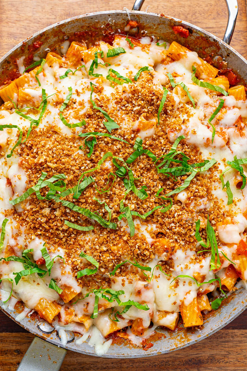 Chicken Parmesan Pasta Chicken Parmesan Pasta