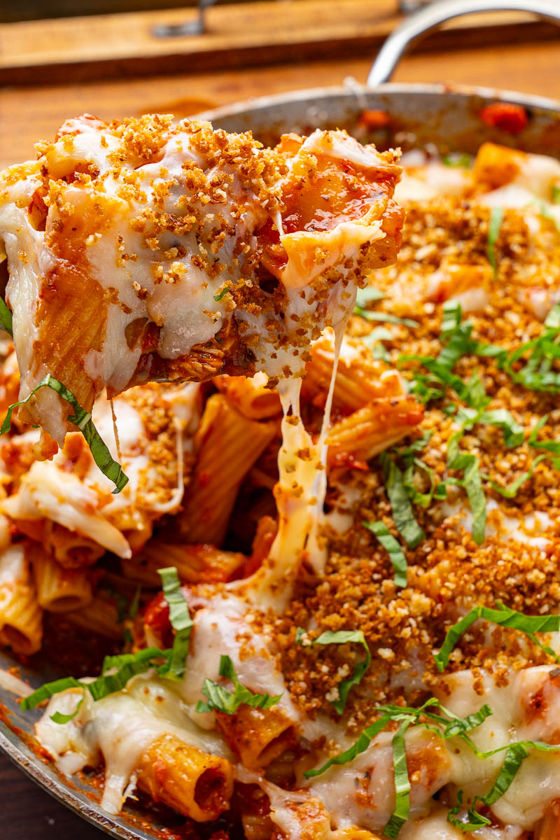 Chicken Parmesan Pasta Chicken Parmesan Pasta