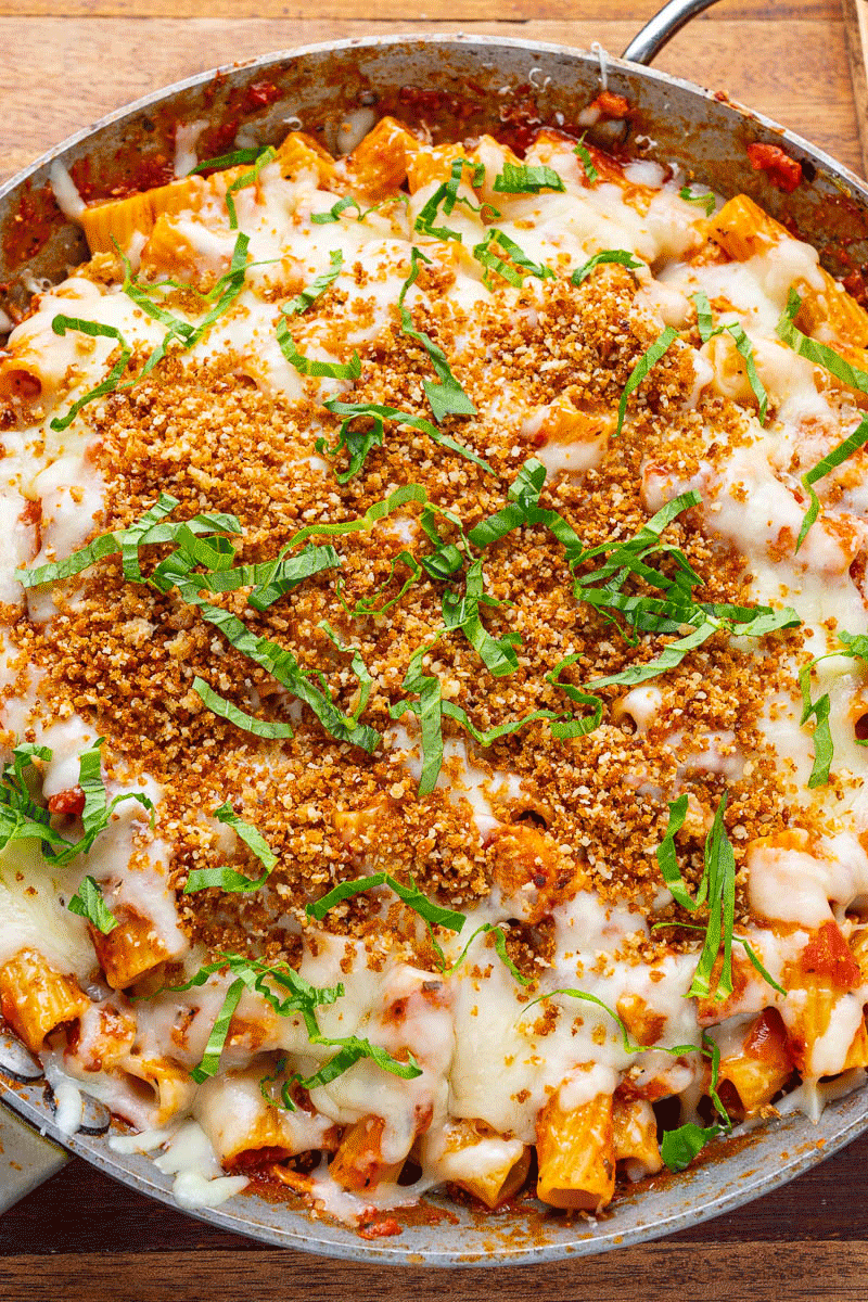 Chicken Parmesan Pasta Chicken Parmesan Pasta